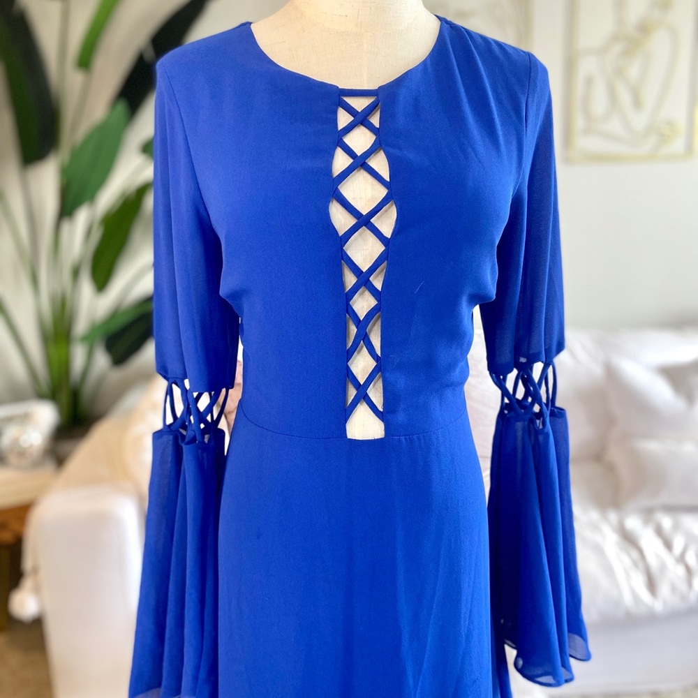 Cobalt Blue Renaissance Maxi - Picture 8 of 9